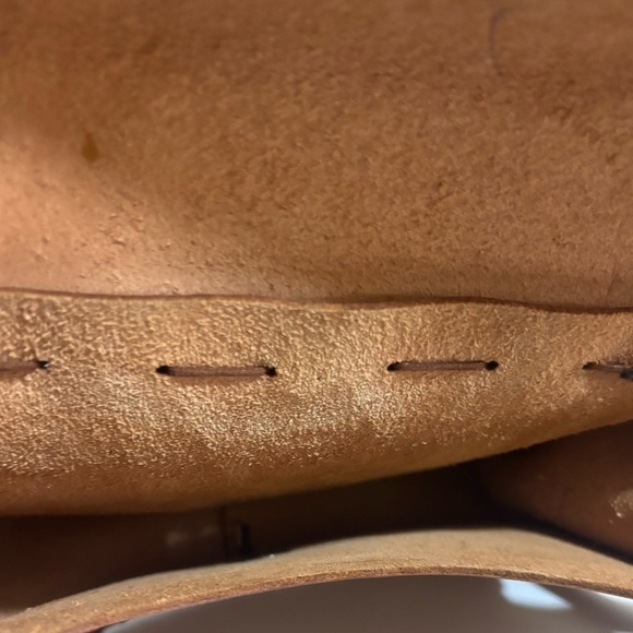 Handmade Brown Leather Crossbody Bag - Picture 6 of 8